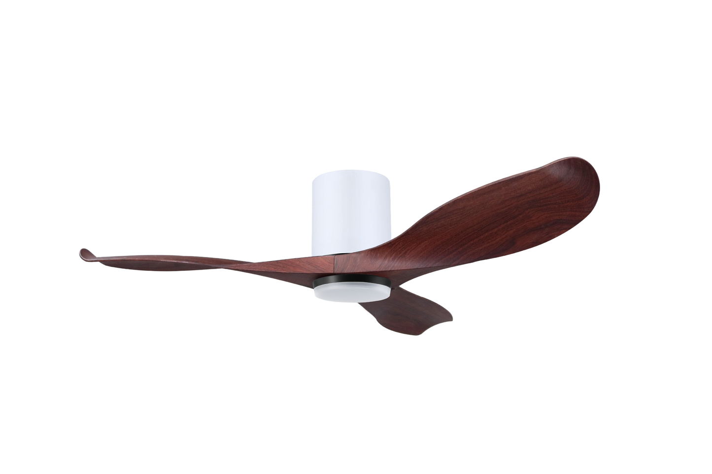 GUST 06 3-Blades Hugger Ceiling Fan CHERRYWOOD with Light
