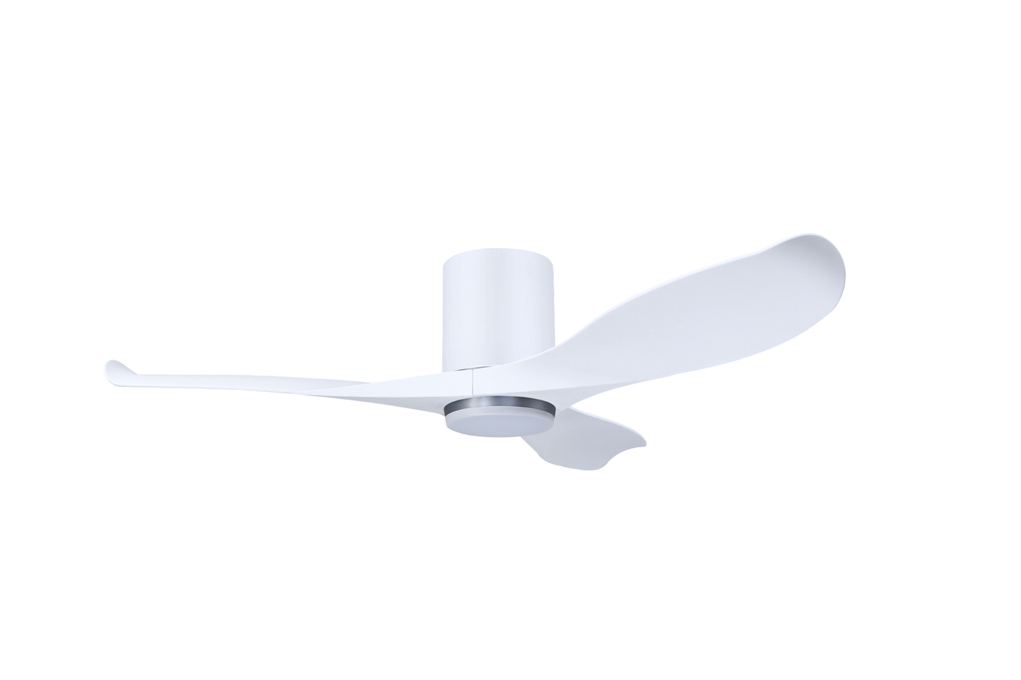GUST 06 3-Blades Hugger Ceiling Fan WHITE with Light