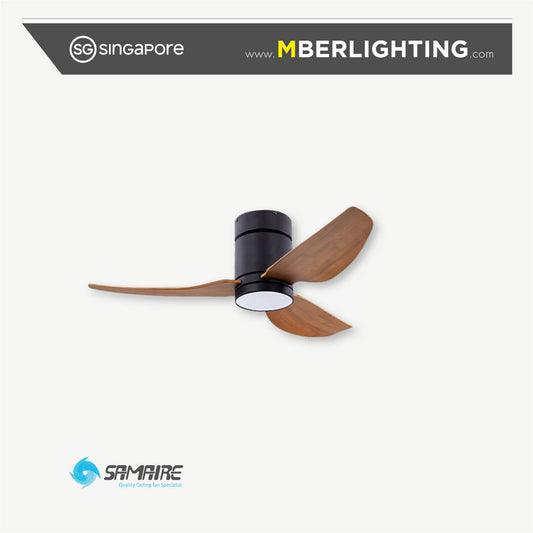 HG 3-Blades Hugger Ceiling Fan PARQUET