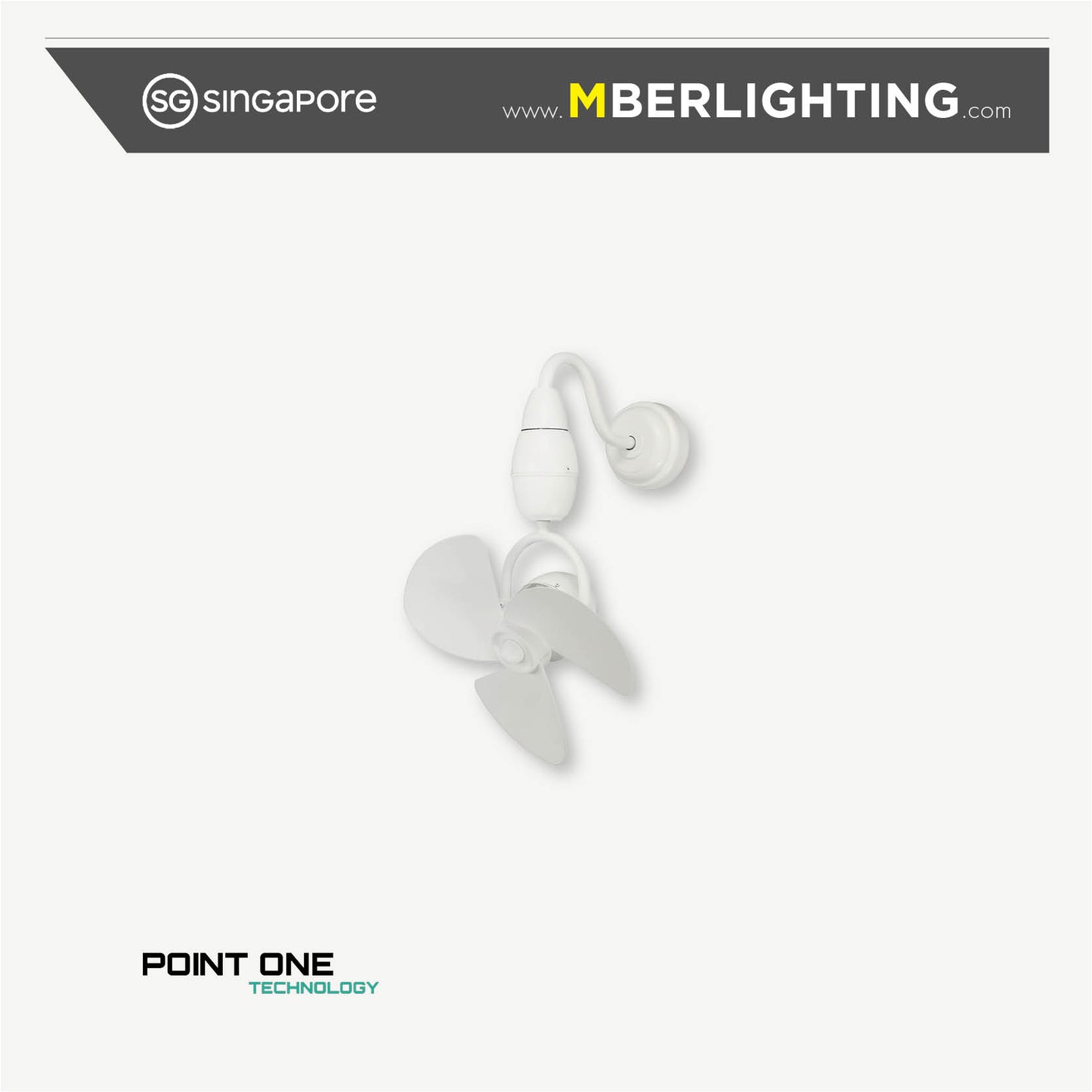 Z63 PZERO Corner Fan WHITE