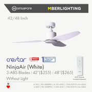 NinjaAir 42"/48" (White)