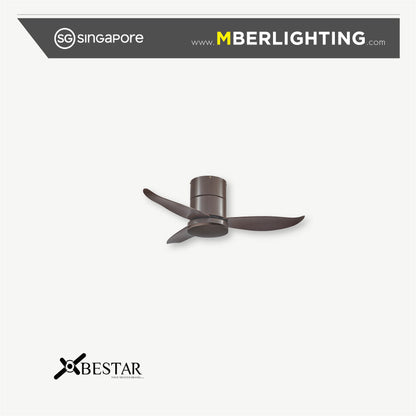 FALCON 3-Blades Hugger Ceiling Fan MOCHA