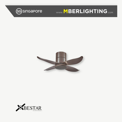 FALCON 4-Blades Hugger Ceiling Fan MOCHA