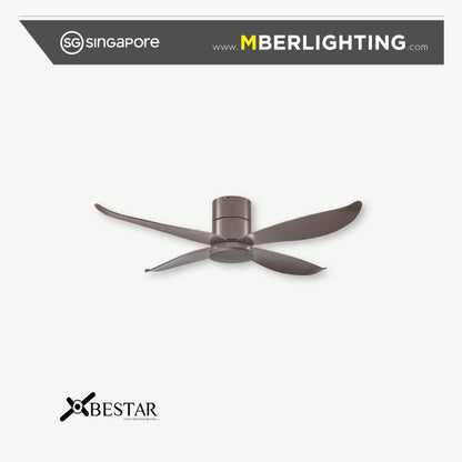 FALCON 4-Blades Hugger Ceiling Fan MOCHA