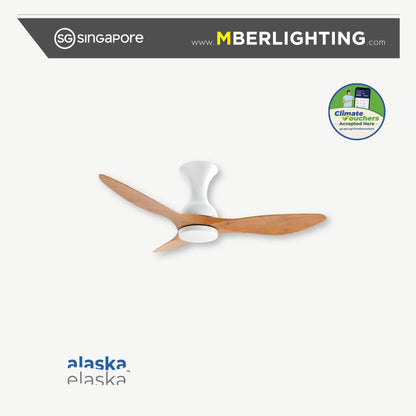 DRAFT 3-Blades Hugger Ceiling Fan PARQUET