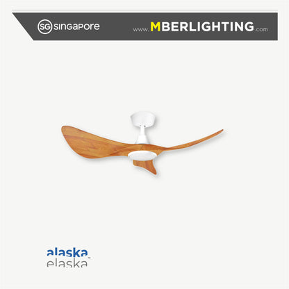 Bura Cura 3-Blades Drop Rod Ceiling Fan PARQUET