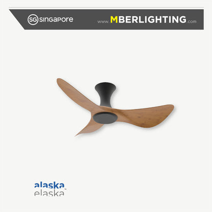 BuraH CuraH 3-Blades Hugger Ceiling Fan PARQUET