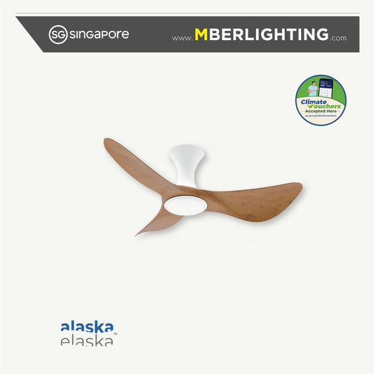 BuraH CuraH 3-Blades Hugger Ceiling Fan PARQUET