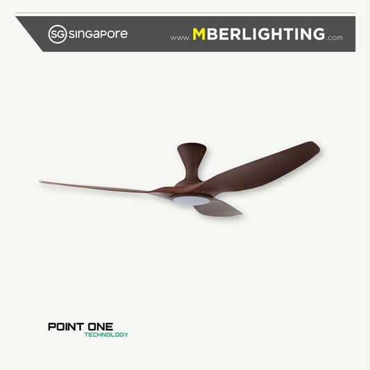 CYCLONE RS 3-Blades Hugger Ceiling Fan CHERRYWOOD