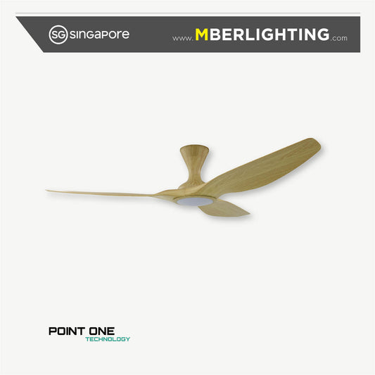 CYCLONE RS 3-Blades Hugger Ceiling Fan PINEWOOD