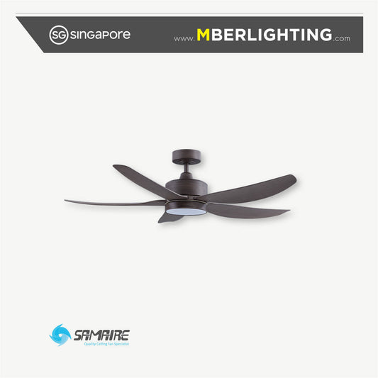 DC5 5-Blades Drop Rod Ceiling Fan DRIFTWOOD