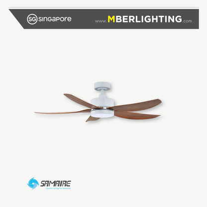 DC5 5-Blades Drop Rod Ceiling Fan PARQUET