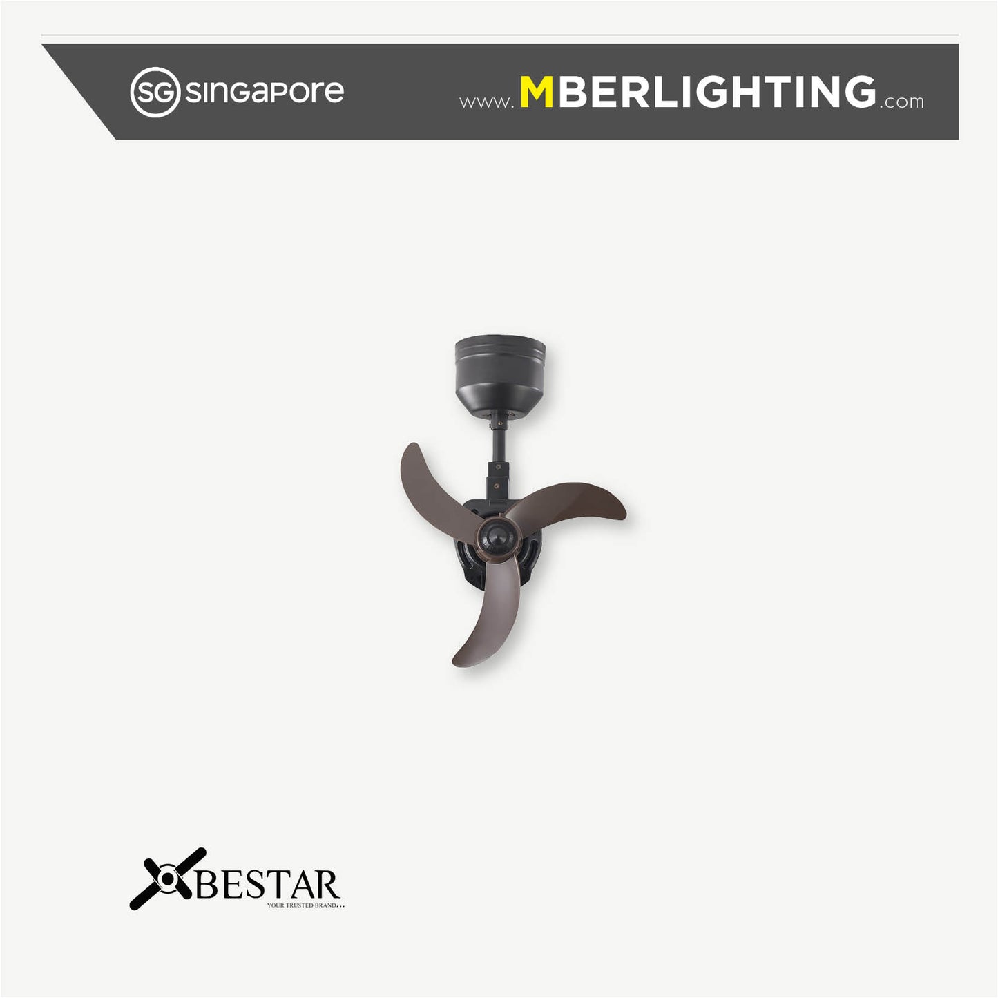 DINO Corner Fan MOCHA