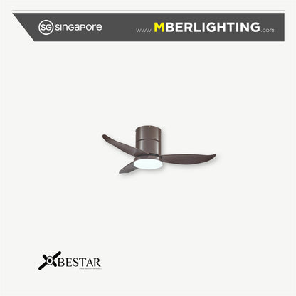 FALCON 3-Blades Hugger Ceiling Fan MOCHA