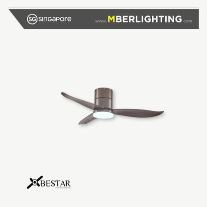 FALCON 3-Blades Hugger Ceiling Fan MOCHA