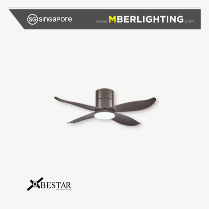 FALCON 4-Blades Hugger Ceiling Fan MOCHA