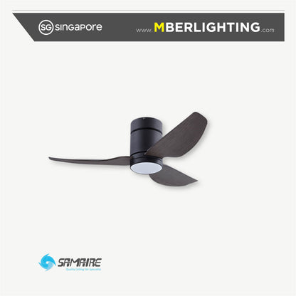 HG 3-Blades Hugger Ceiling Fan DRIFTWOOD