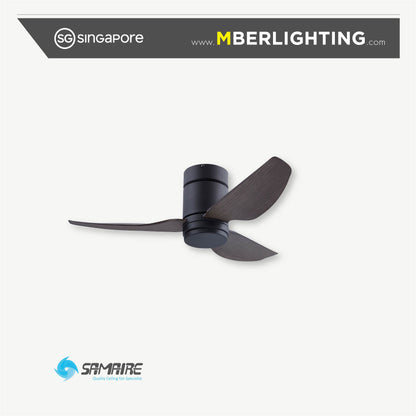 HG 3-Blades Hugger Ceiling Fan DRIFTWOOD