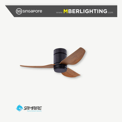 HG 3-Blades Hugger Ceiling Fan PARQUET