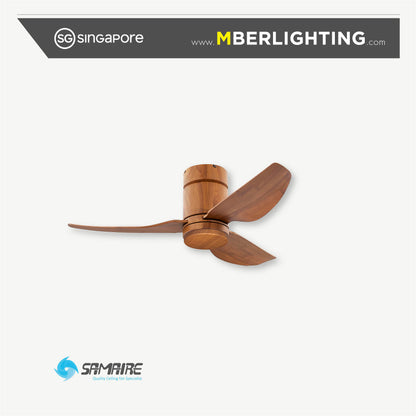 HG 3-Blades Hugger Ceiling Fan PARQUET