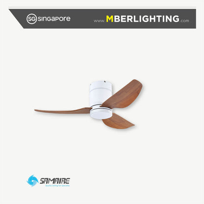 HG 3-Blades Hugger Ceiling Fan PARQUET