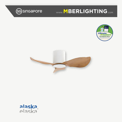 HYSON 3-Blades Hugger Ceiling Fan PARQUET