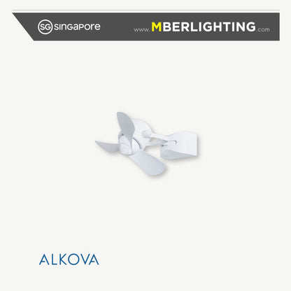 JOY-W Corner Fan WHITE