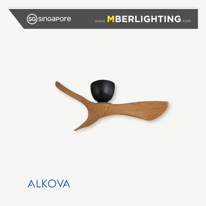 KOKO-G2-HG 3-Blades Drop-Rod Ceiling Fan CARAMEL