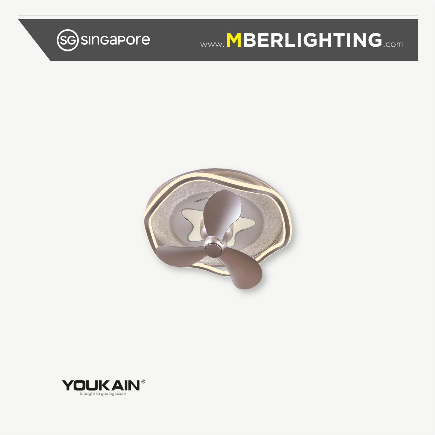 LUMINARY YJ-1012 Ceiling Light with Air Circulator