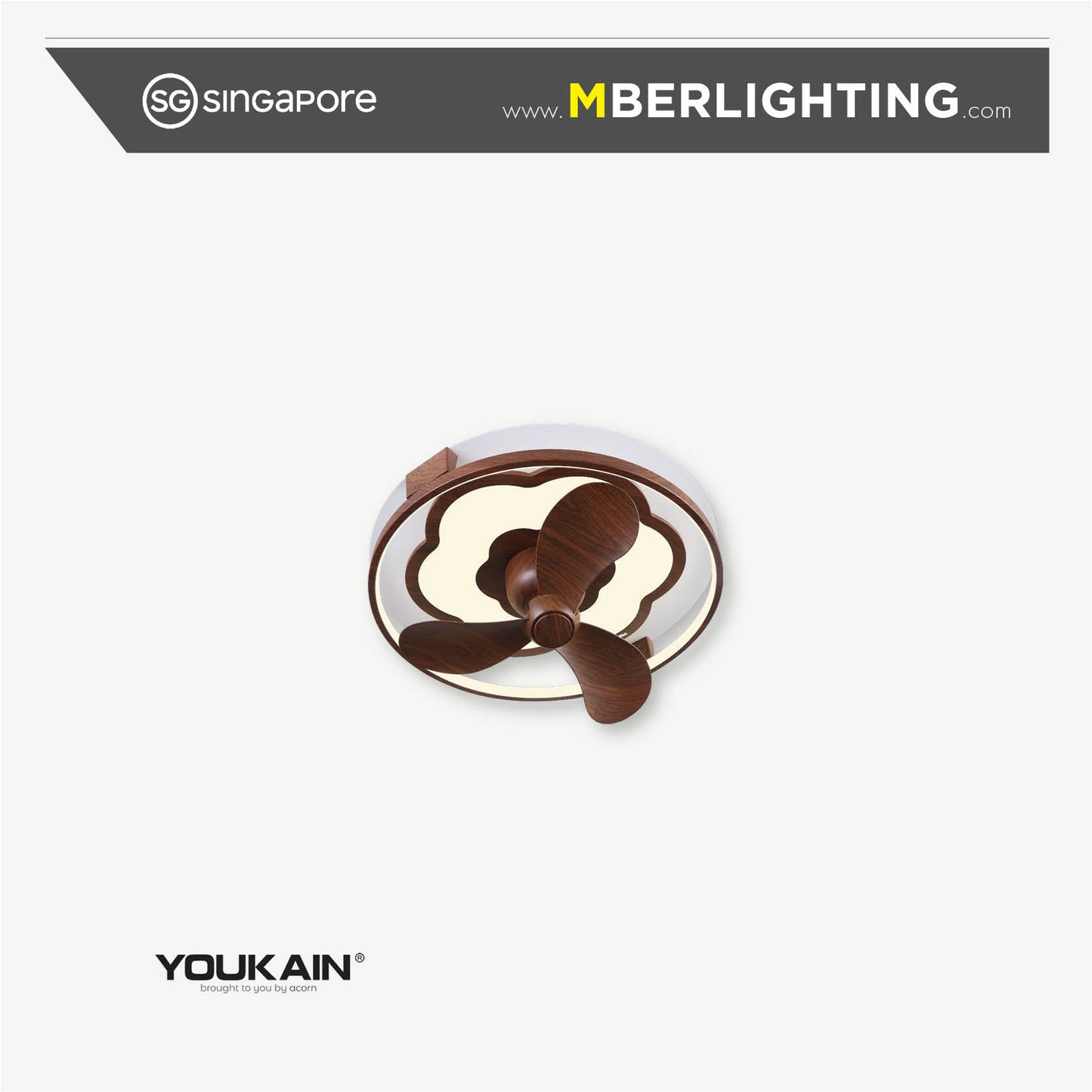 LUMINARY YJ-1030 Ceiling Light with Air Circulator