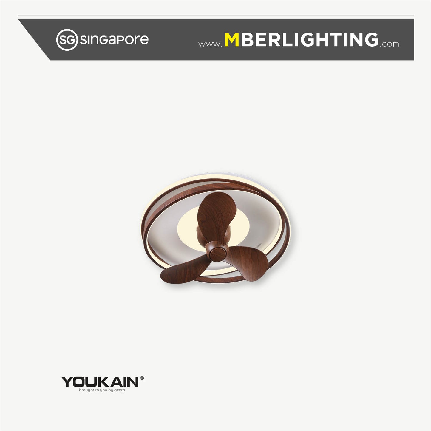 LUMINARY YJ-1031 Ceiling Light with Air Circulator