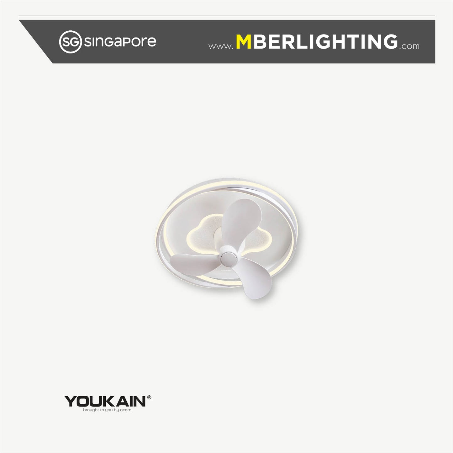 LUMINARY YJ-1032 Ceiling Light with Air Circulator
