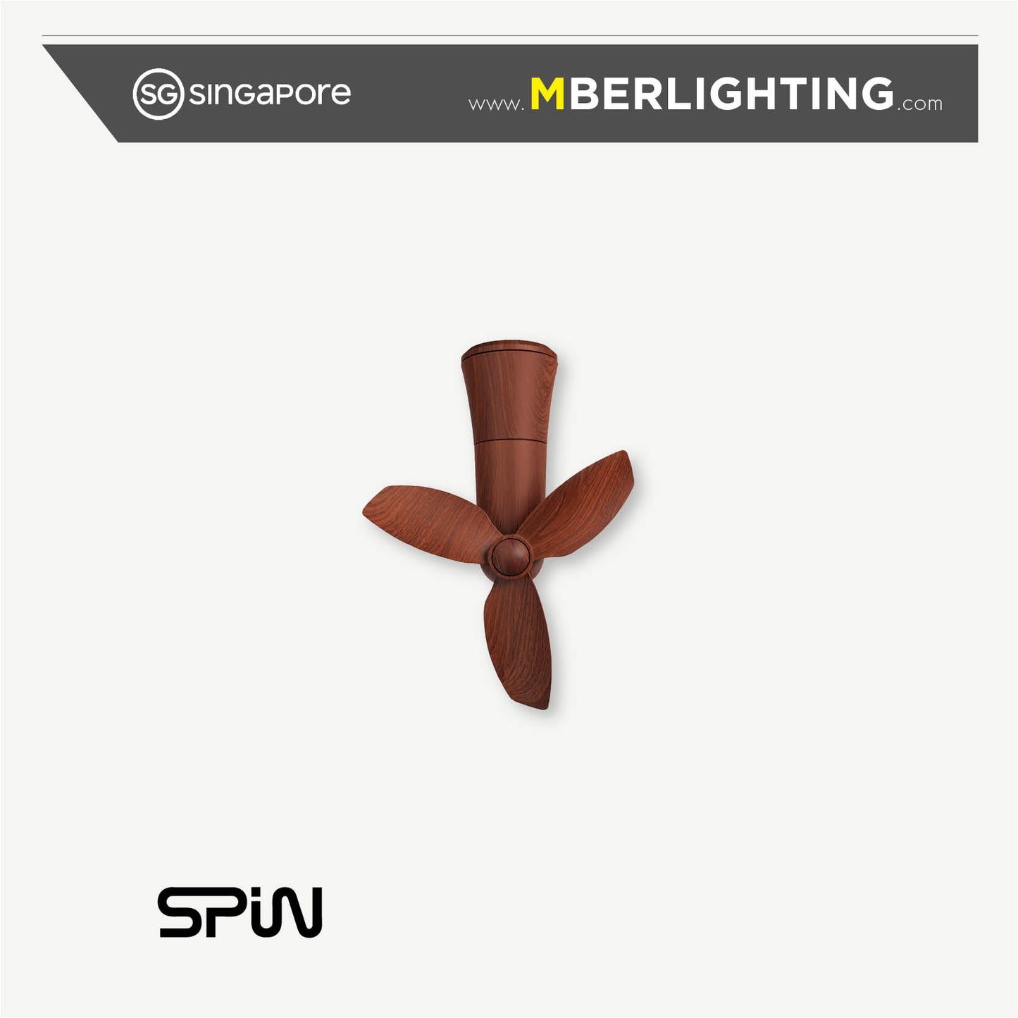 SPHERE Corner Fan SAVANNAH WALNUT