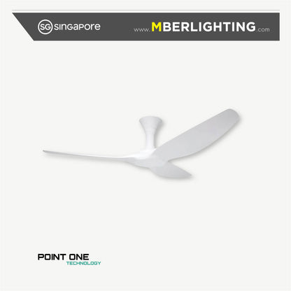 TYPHOON RS 3-Blades Hugger Ceiling Fan WHITE