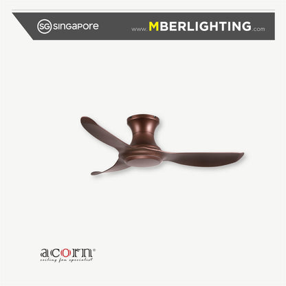 VOGA DC368H 3-Blades Hugger Ceiling SAND GOLD