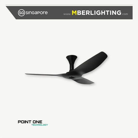 VORTEX RS-Type2 3-Blades Hugger Ceiling Fan BLACK