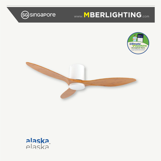 eBEY7 3-Blades Hugger Ceiling Fan PARQUET