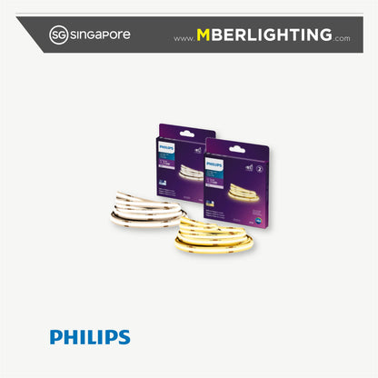 Philips LED COB Lightstrip in warm or white light