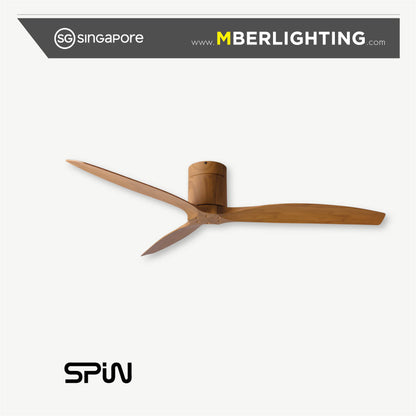 SIGNATURES 3-Blades Hugger Ceiling Fan CARAMEL