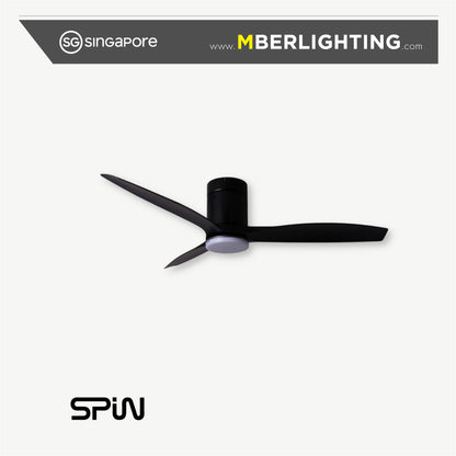 SIGNATURES 3-Blades Hugger Ceiling Fan ESPADA BLACK
