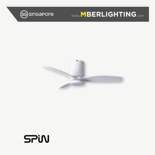 SIGNATURES 3-Blades Hugger Ceiling Fan QUINCY WHITE