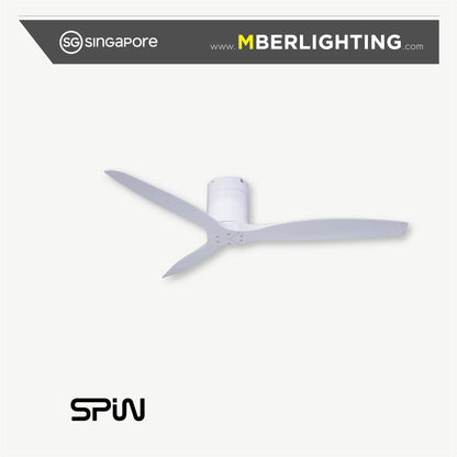 SIGNATURES 3-Blades Hugger Ceiling Fan QUINCY WHITE