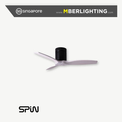 TIMBER 3-Blades Hugger Ceiling Fan OFF-WHITE