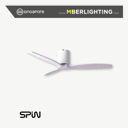 TIMBER 3-Blades Hugger Ceiling Fan OFF-WHITE