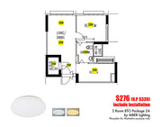 2Room BTO Package 2A (7 Lights)