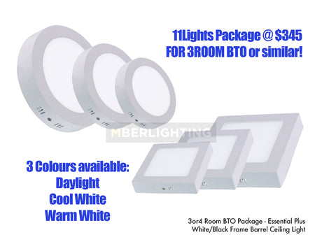 3Room BTO Package - Essential Plus (11 Lights)