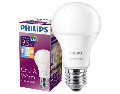 LED Bulb - Philips Scene Switch 9.5W