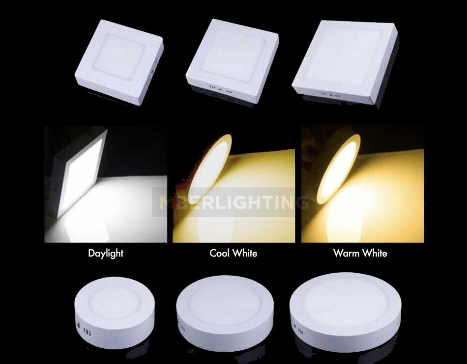 Mber Slim Barrel Round LED Ceiling Light